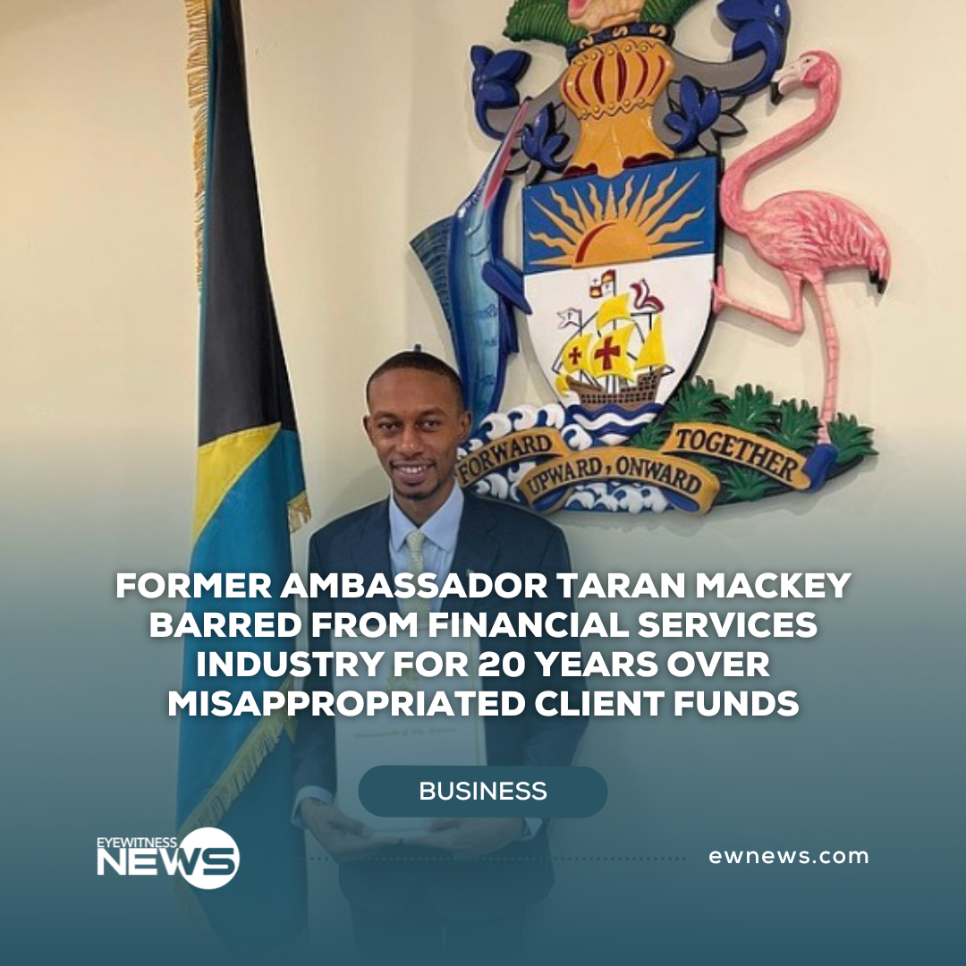 Former ambassador Taran Mackey barred from financial services industry for 20 years over misappropriated client funds