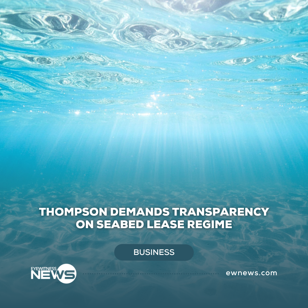 Thompson demands transparency on seabed lease regime