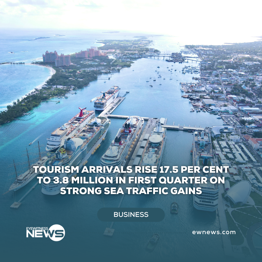 Tourism arrivals rise 17.5 per cent to 3.8 million in first quarter on strong sea traffic gains