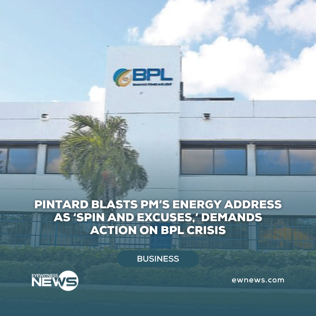 Pintard blasts PM’s energy address as ‘spin and excuses,’ demands action on BPL crisis
