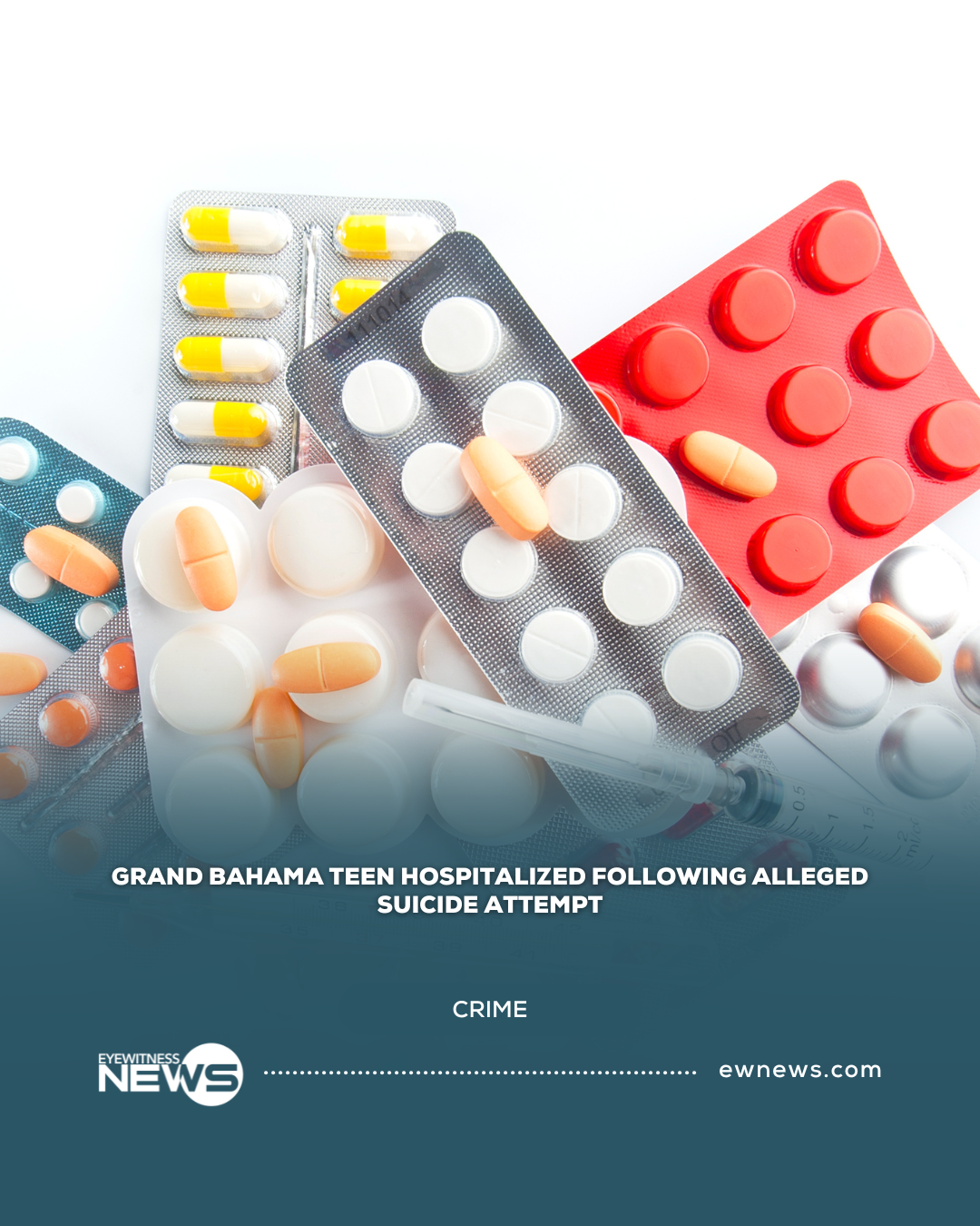 Grand Bahama teen hospitalized following alleged suicide attempt